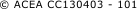  ACEA CC130403 - 101